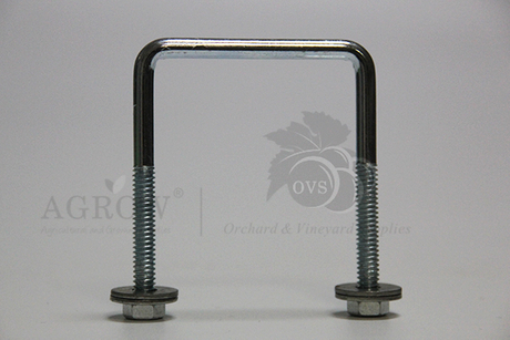 U-boutset voor betonnen palen